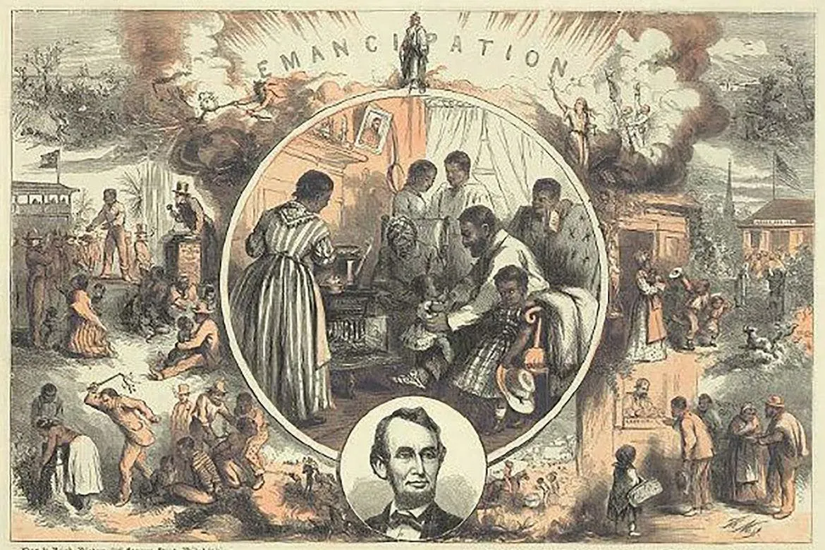 Historic illustration of Emancipation