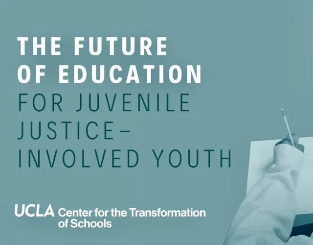 The Future of Education for Juvenile Justice-Involved Youth report cover