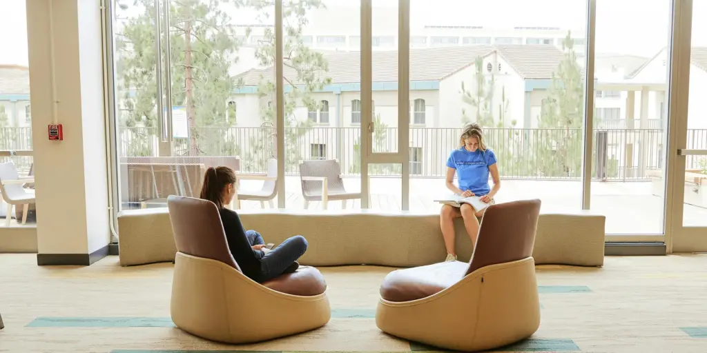 Students in Lounge