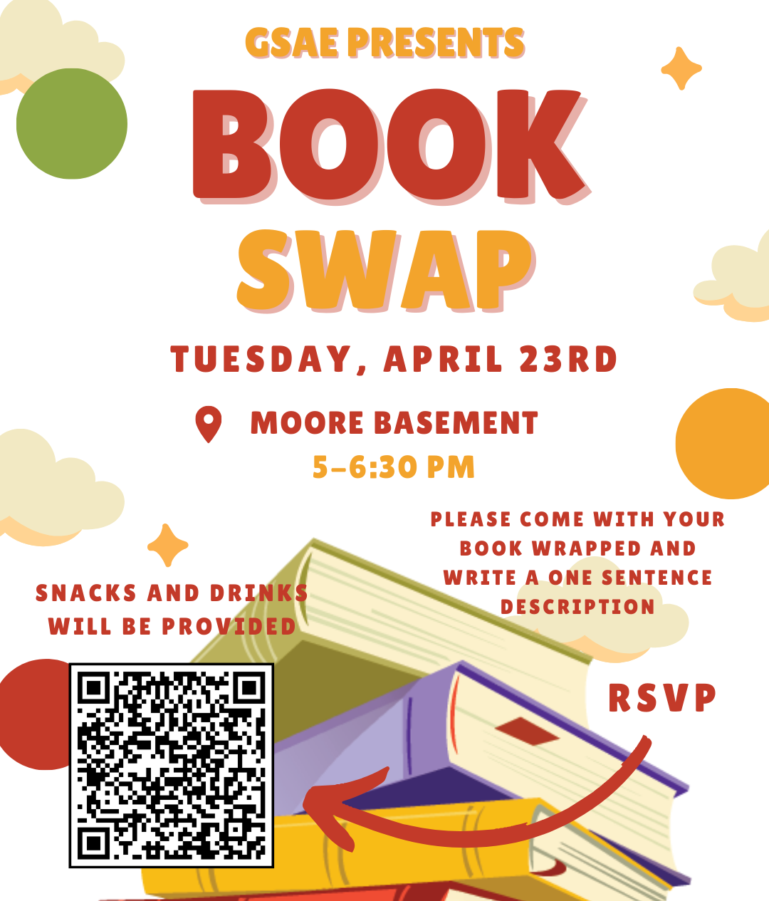 GSAE Book Swap Flyer