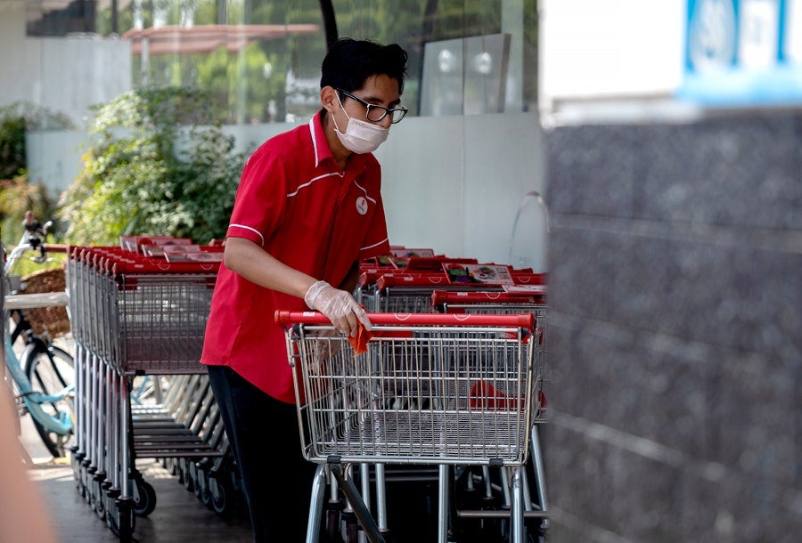 Grocery Store Worker