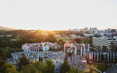 UCLA Arial View