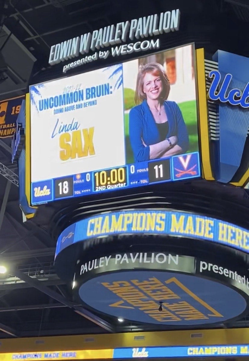 Linda Sax Jumbotron