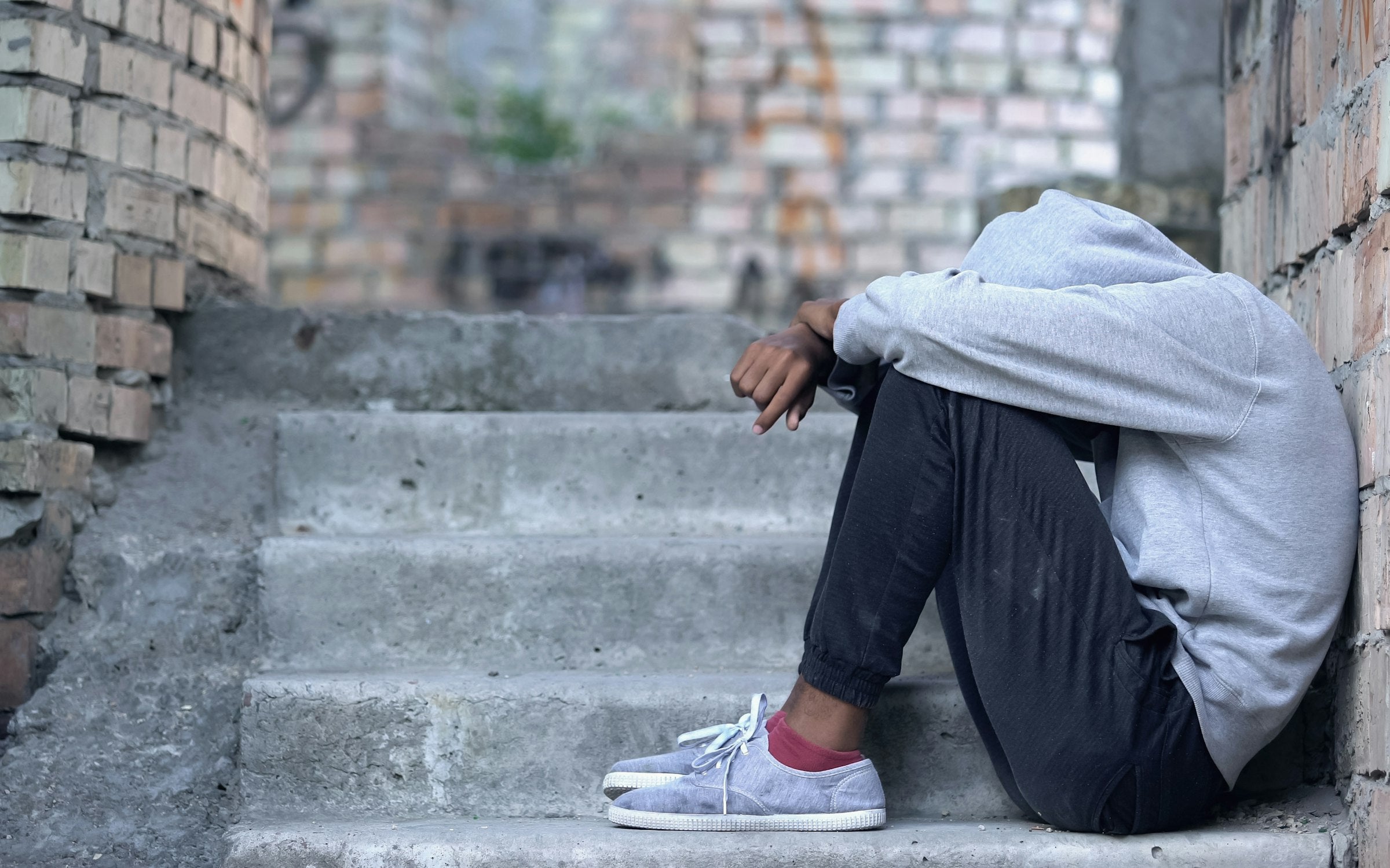 Child on Steps