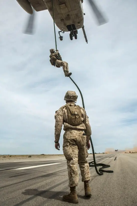 Anthony Goliver in the military