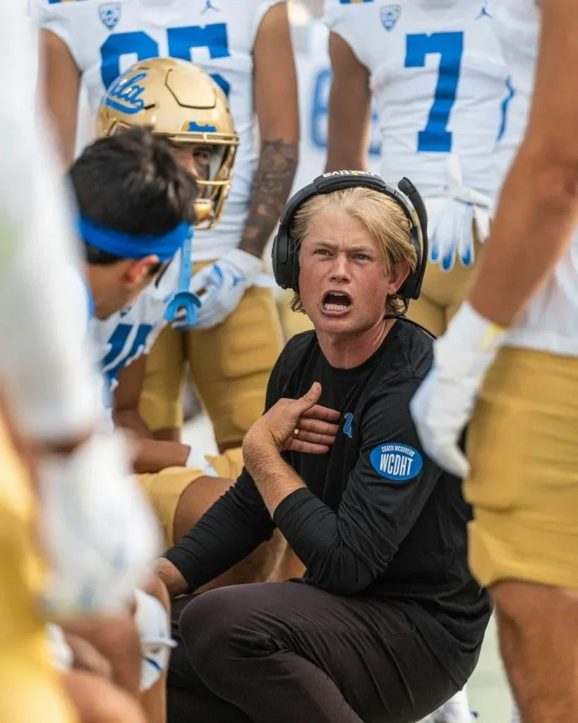 Jerry Neuheisel coaching UCLA football