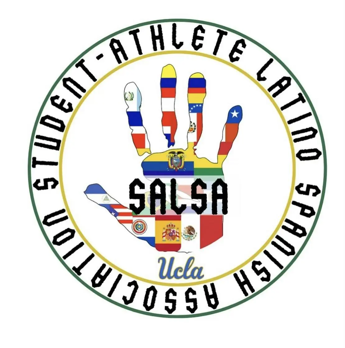 UCLA Student Athlete Latino Spanish Association - SALSA logo