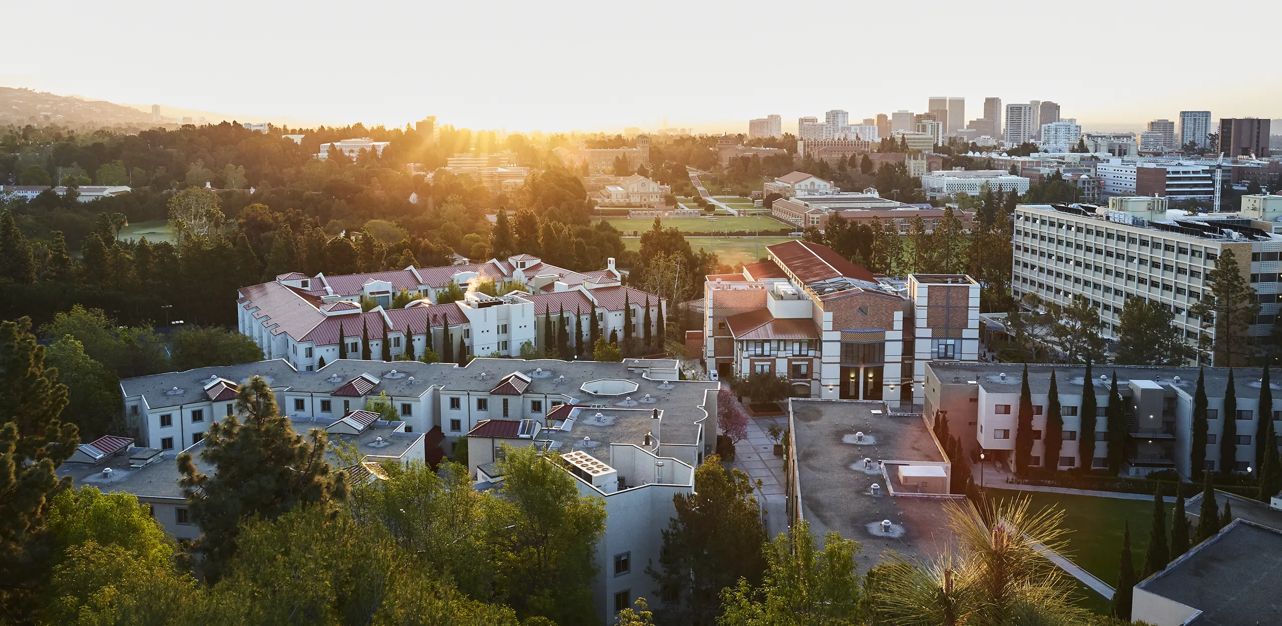 UCLA Campus form afar
