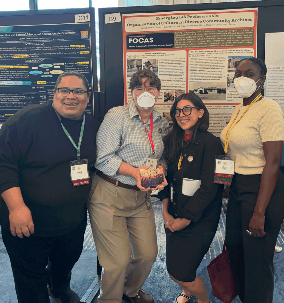 Students at poster sessions